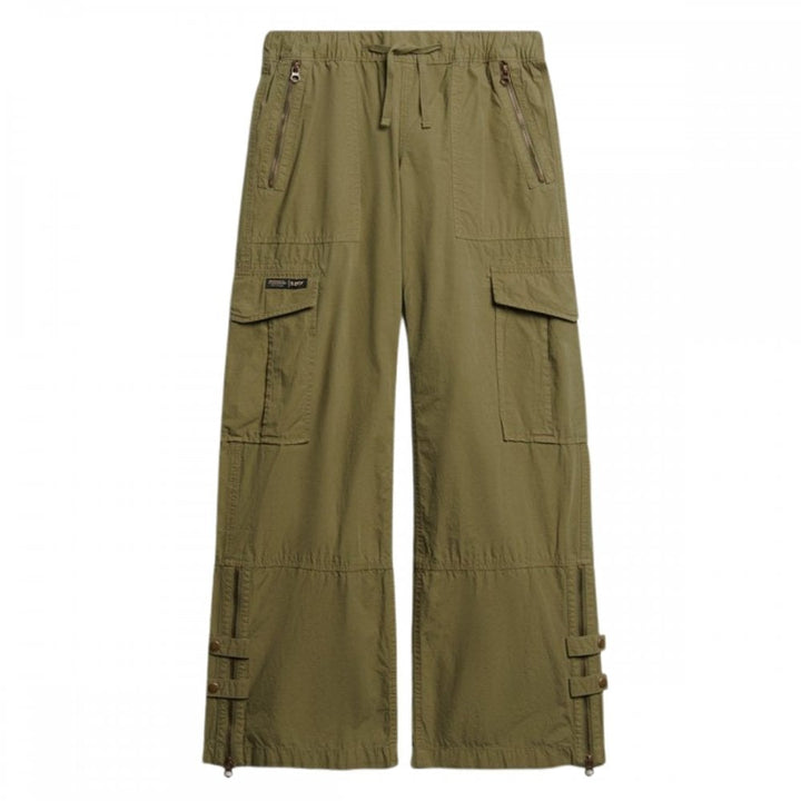 Superdry Low Rise Wide Leg Cargo Pants