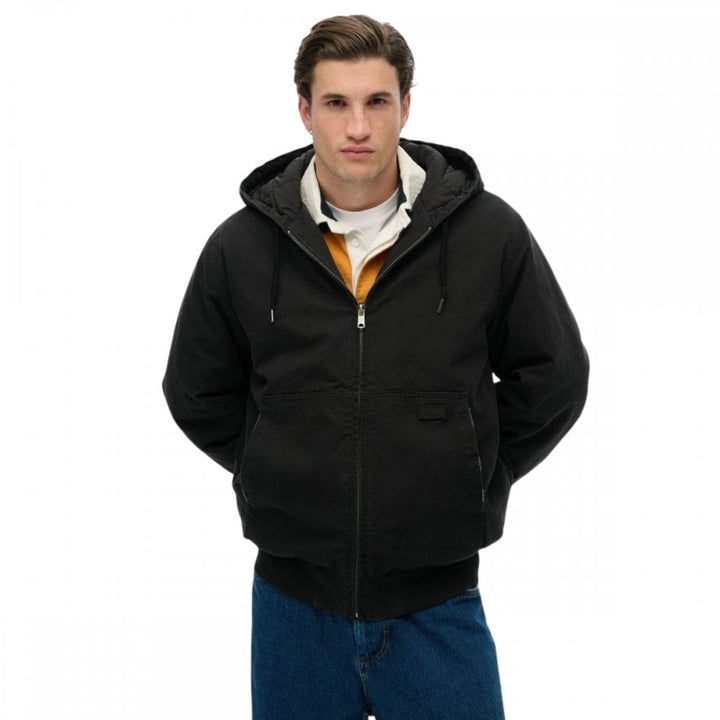Superdry Canvas Surplus Hooded Jacket