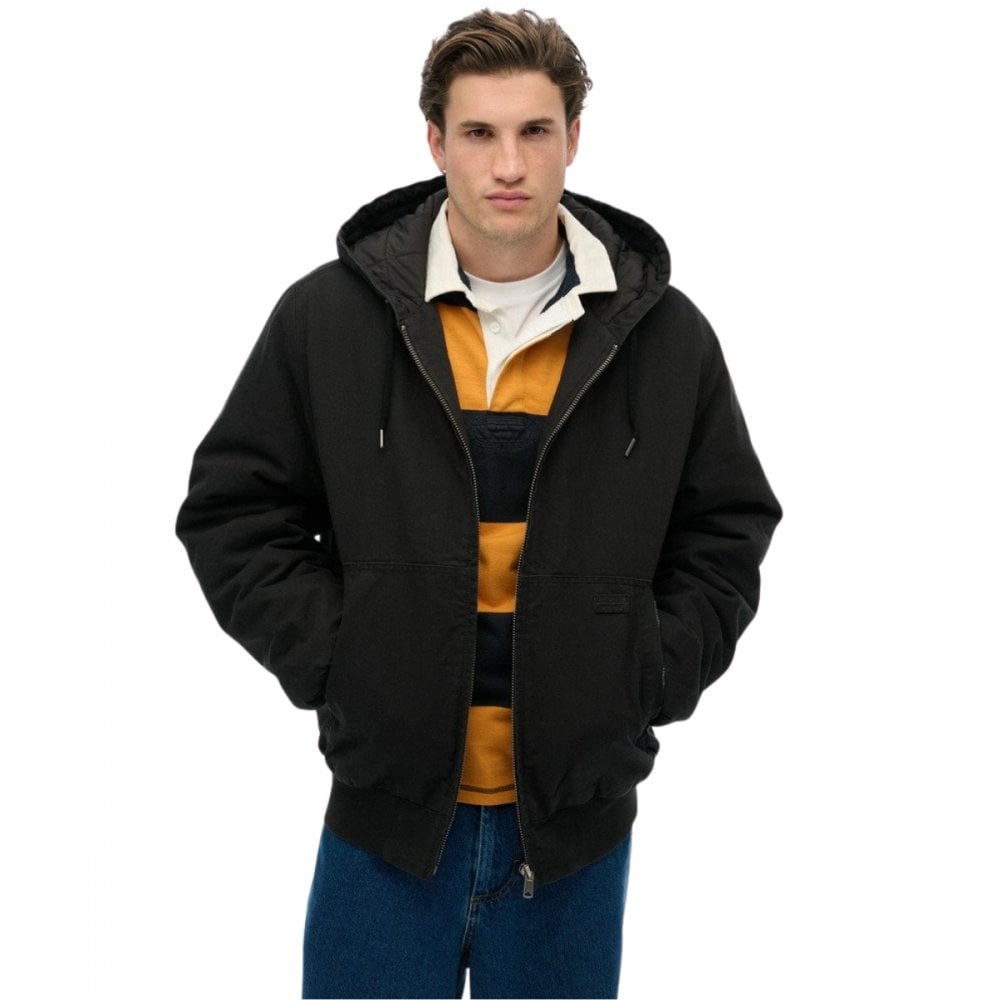 Superdry Canvas Surplus Hooded Jacket