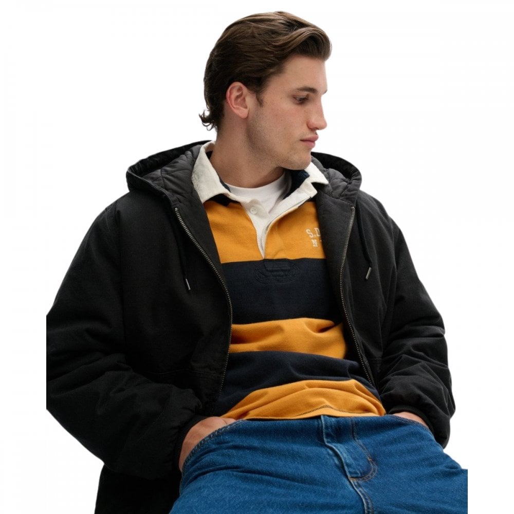 Superdry Canvas Surplus Hooded Jacket