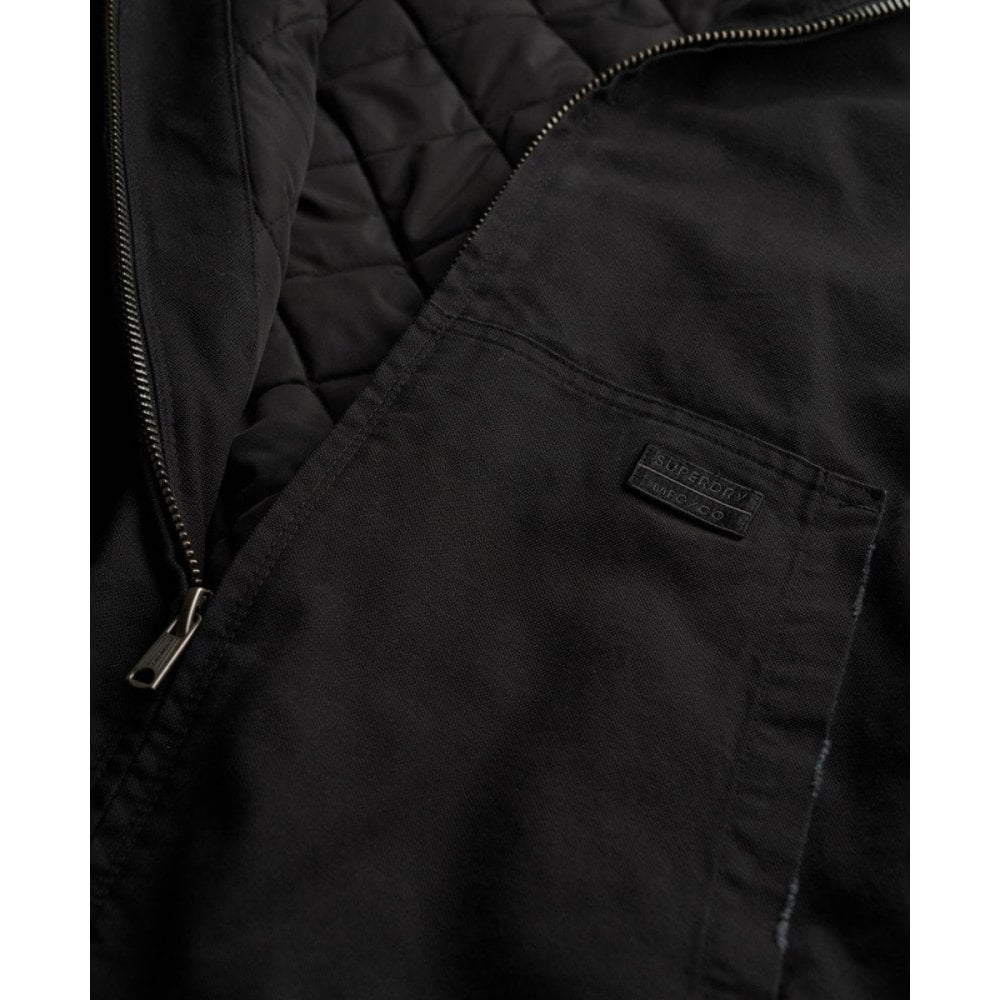 Superdry Canvas Surplus Hooded Jacket