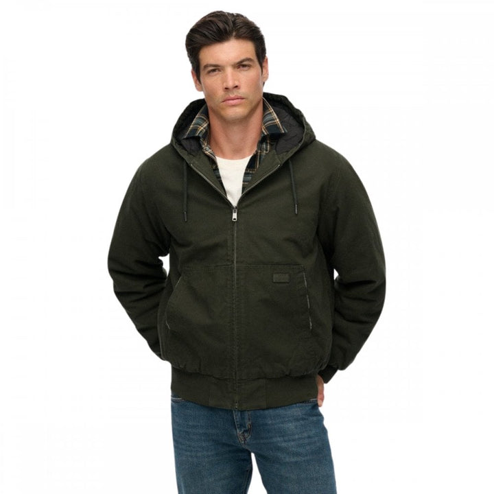 Superdry Canvas Surplus Hooded Jacket