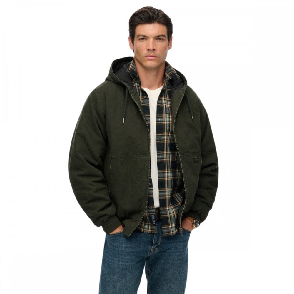 Superdry Canvas Surplus Hooded Jacket