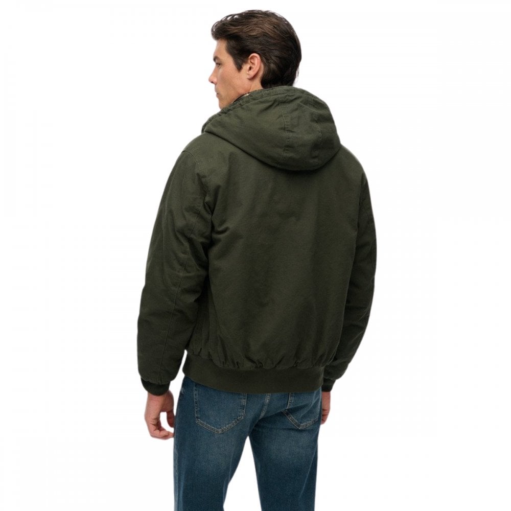 Superdry Canvas Surplus Hooded Jacket