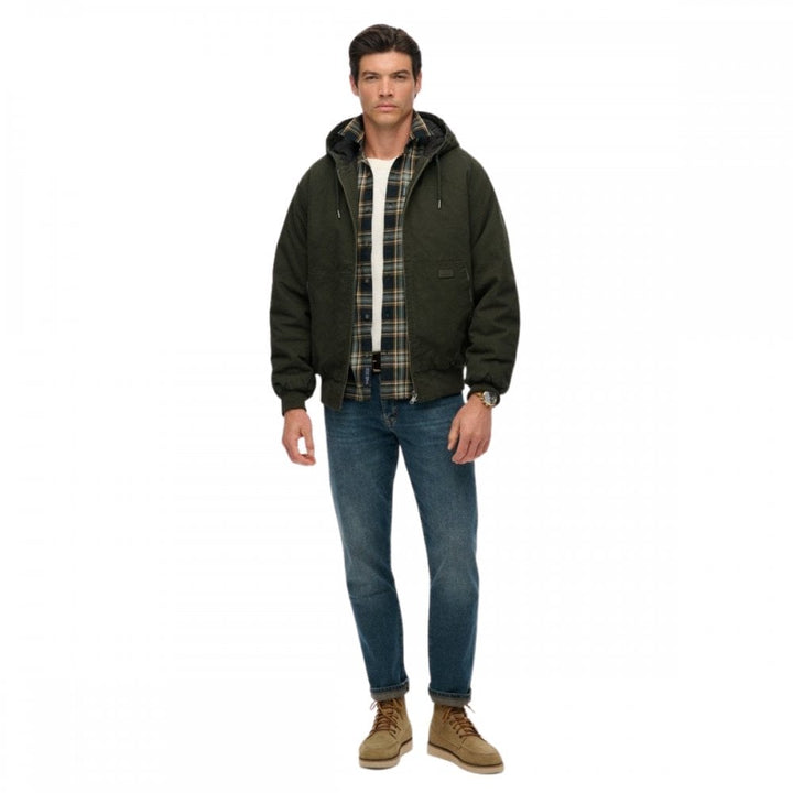 Superdry Canvas Surplus Hooded Jacket
