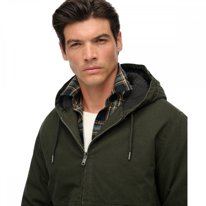 Superdry Canvas Surplus Hooded Jacket