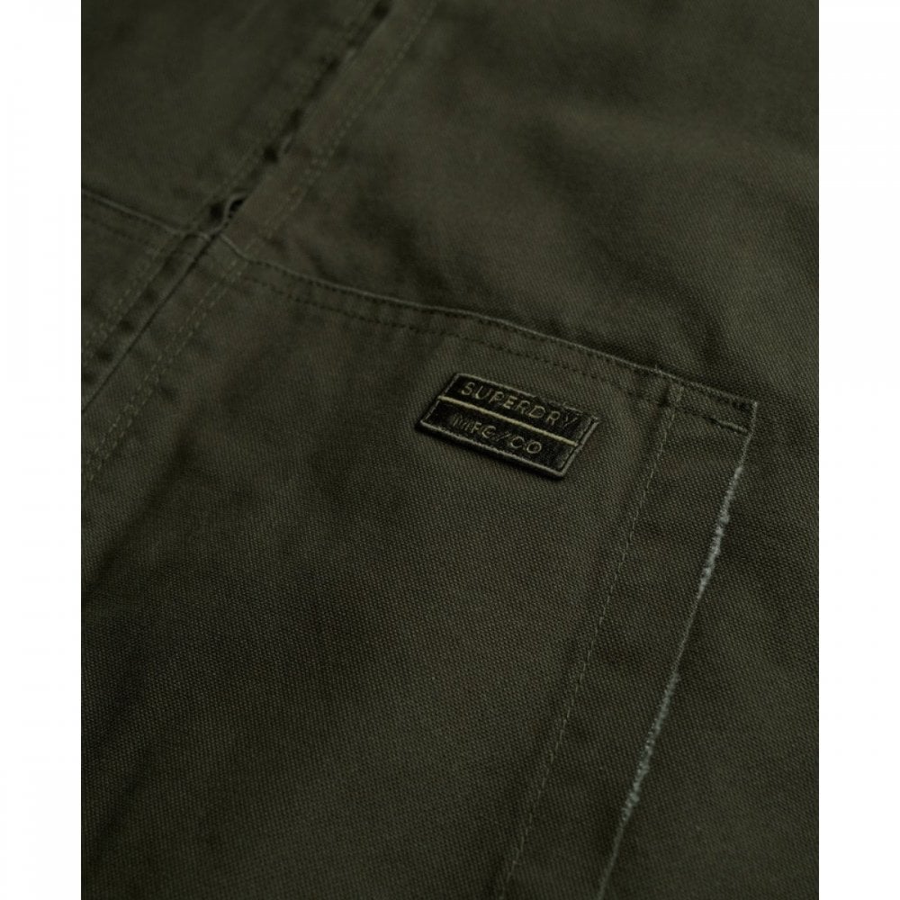 Superdry Canvas Surplus Hooded Jacket