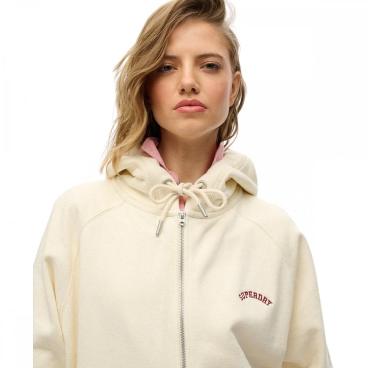 Superdry Essential Logo Oversize Raglan Zip Hoodie