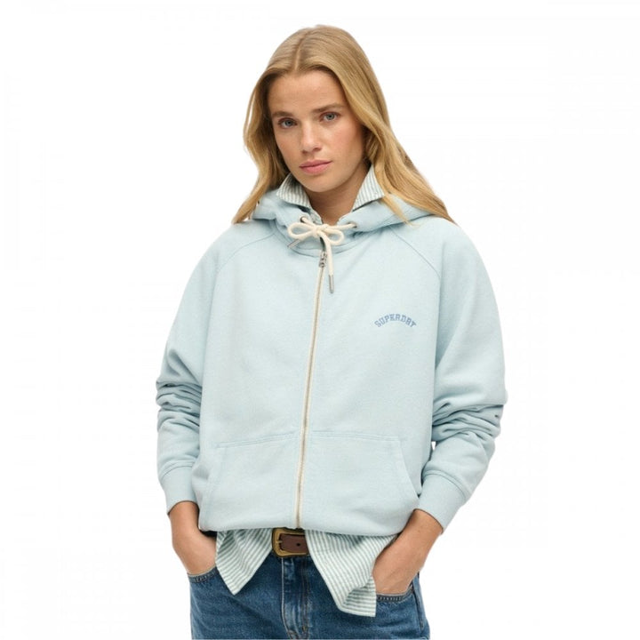 Superdry Essential Logo Oversize Raglan Zip Hoodie