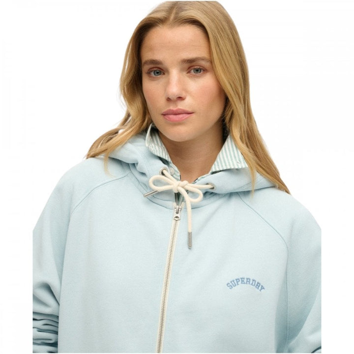 Superdry Essential Logo Oversize Raglan Zip Hoodie