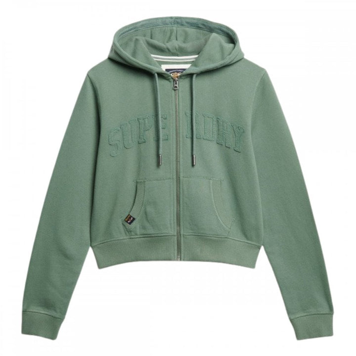 Superdry Athletic Tonal Crop Ziphood