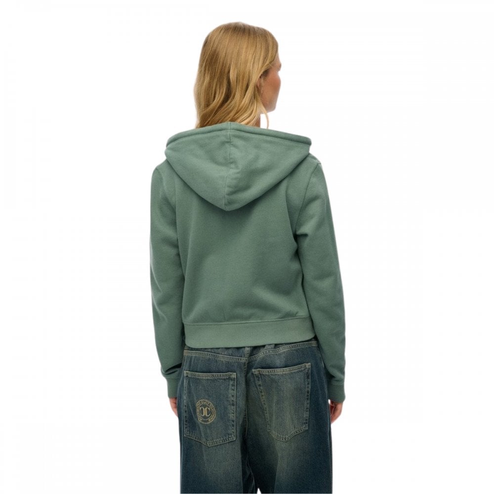Superdry Athletic Tonal Crop Ziphood