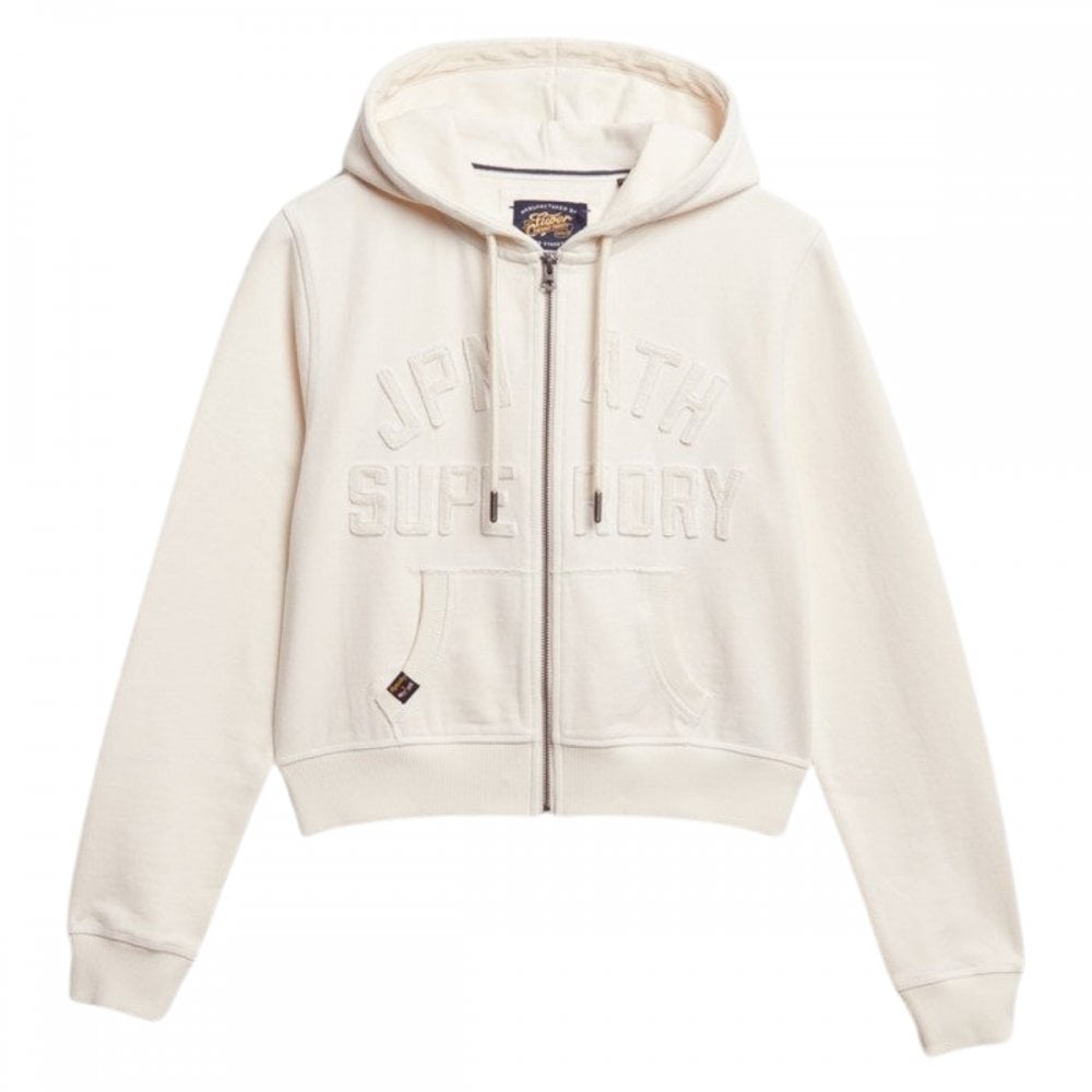 Superdry Athletic Tonal Crop Ziphood