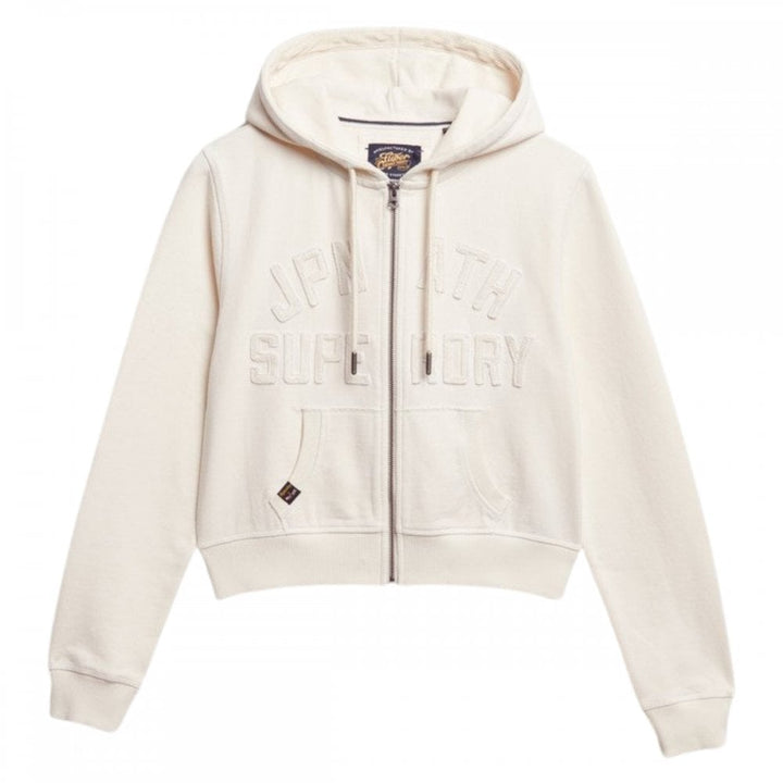 Superdry Athletic Tonal Crop Ziphood
