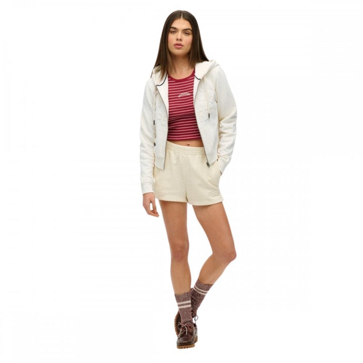 Superdry Athletic Tonal Crop Ziphood