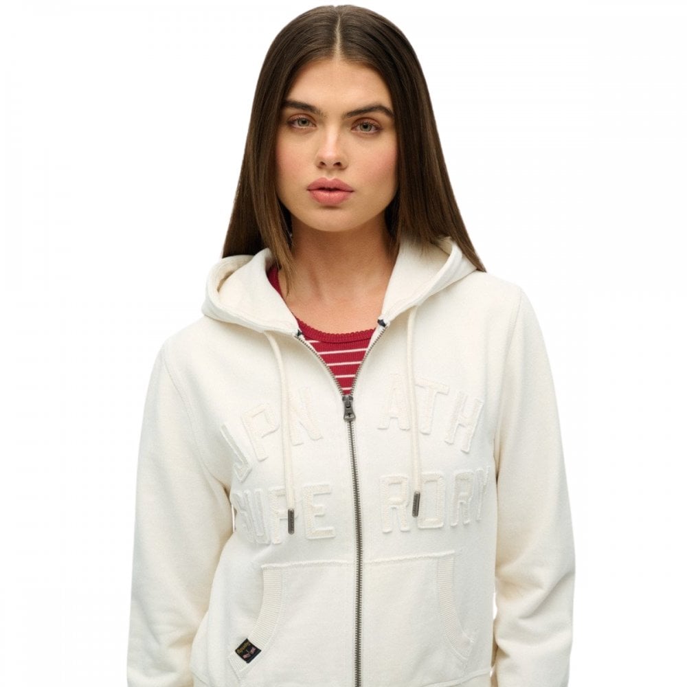 Superdry Athletic Tonal Crop Ziphood