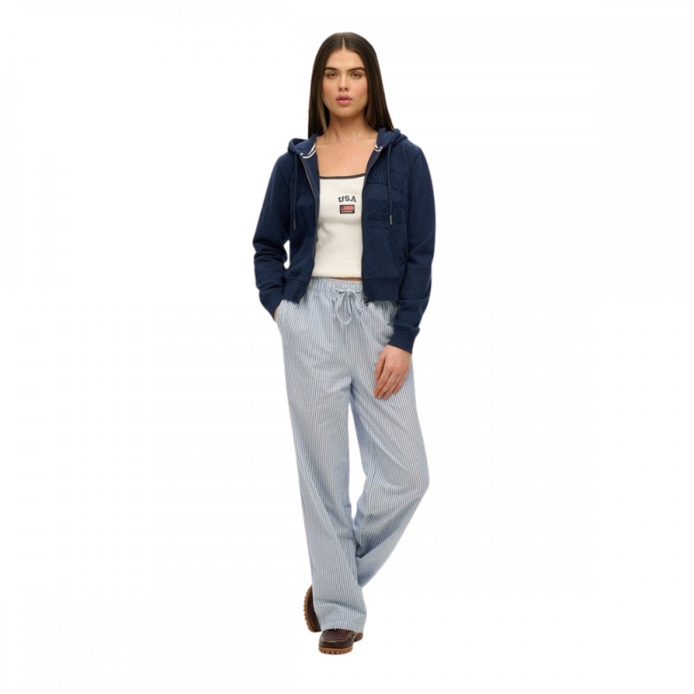 Superdry Athletic Tonal Crop Ziphood