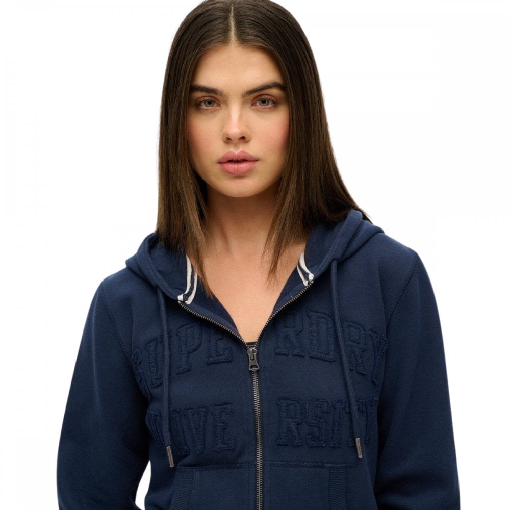 Superdry Athletic Tonal Crop Ziphood