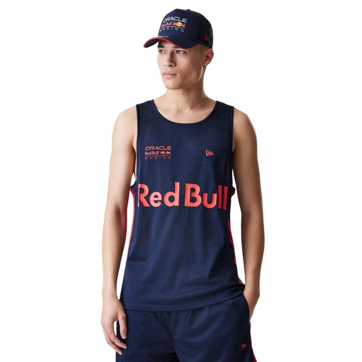 New Era Red Bull Basketball Mesh Tank