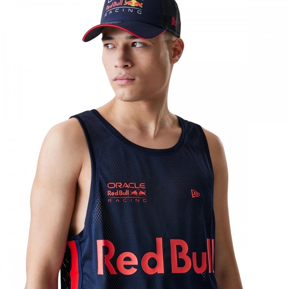 New Era Red Bull Basketball Mesh Tank