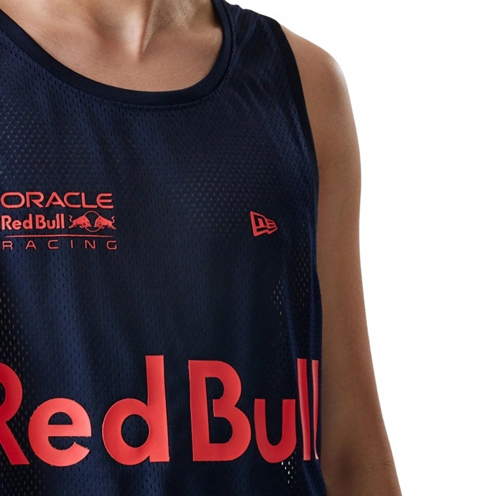 New Era Red Bull Basketball Mesh Tank