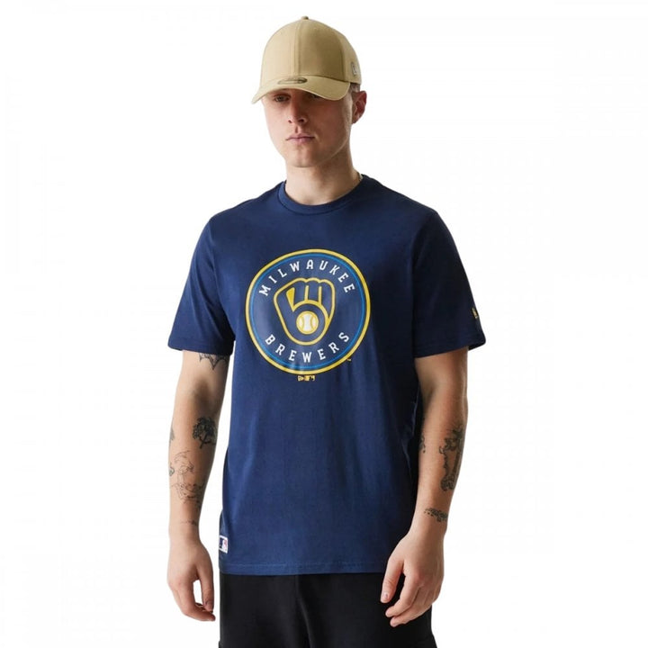 New Era MLB Regular Tee Milwaukee Brewers