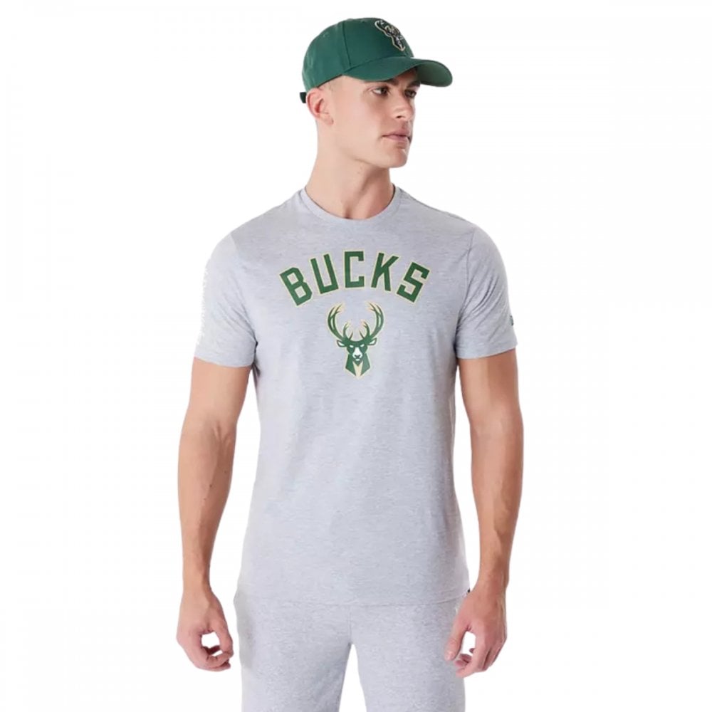 New Era NBA Regular Tee Milwaukee Bucks