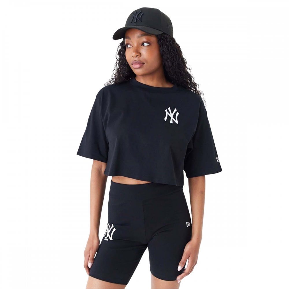 New Era MLB Crop Tee NY Yankees