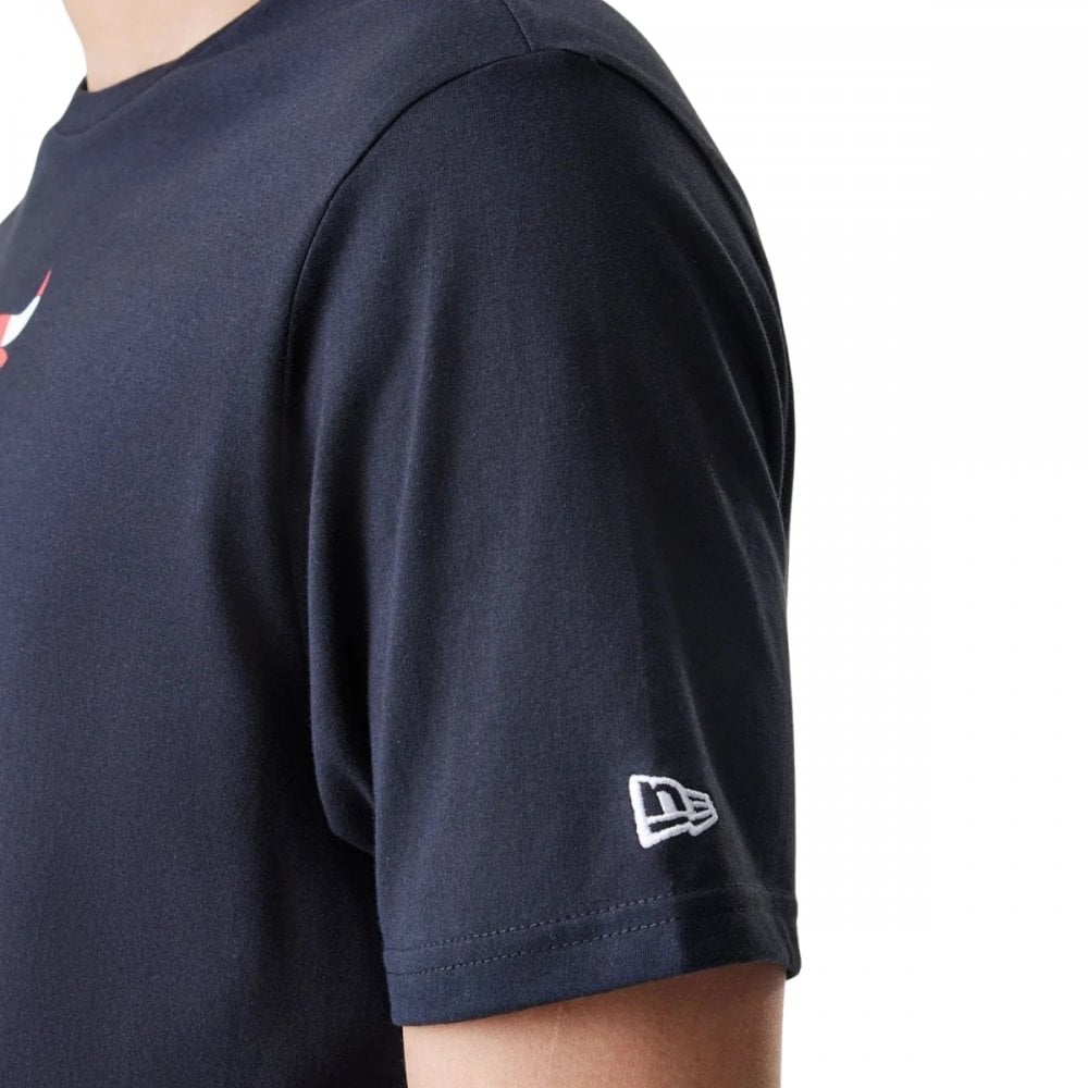 New Era NBA CF Logo Reg Tee Chicago Bulls