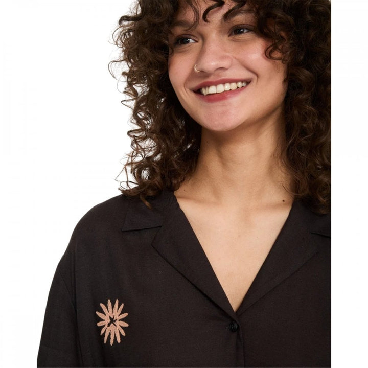 Volcom Emb Midnite Ramble Top