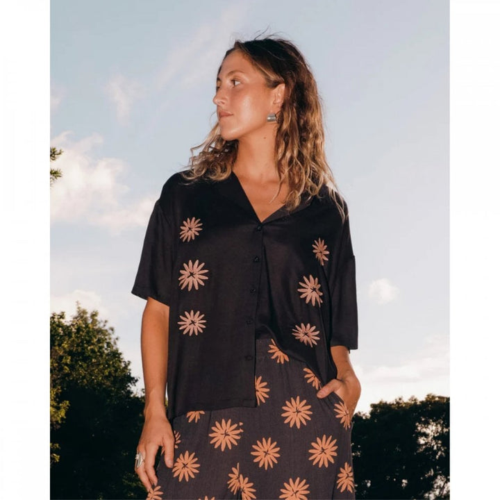 Volcom Emb Midnite Ramble Top