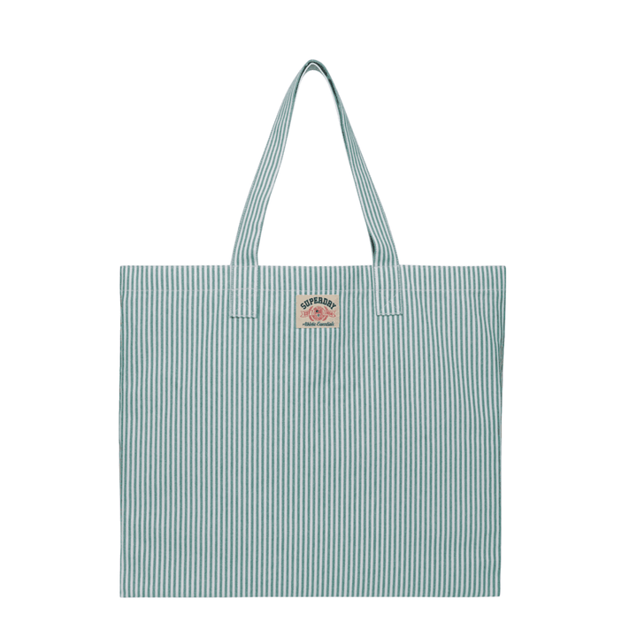Superdry Oxford Stripe Tote Bag