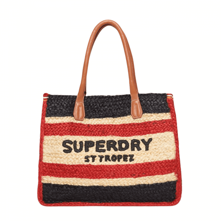 Superdry Raffia Luxe Tote