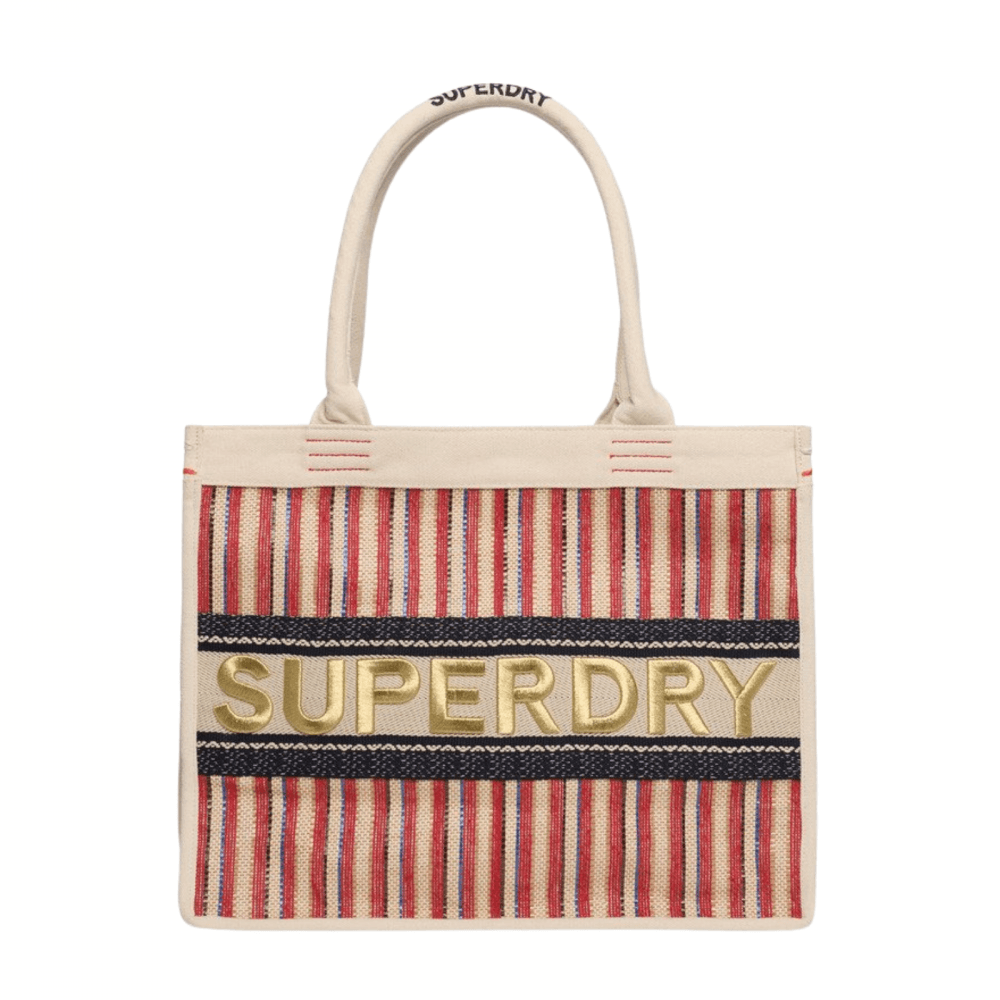 Superdry Luxe Embroidered Tote Bag