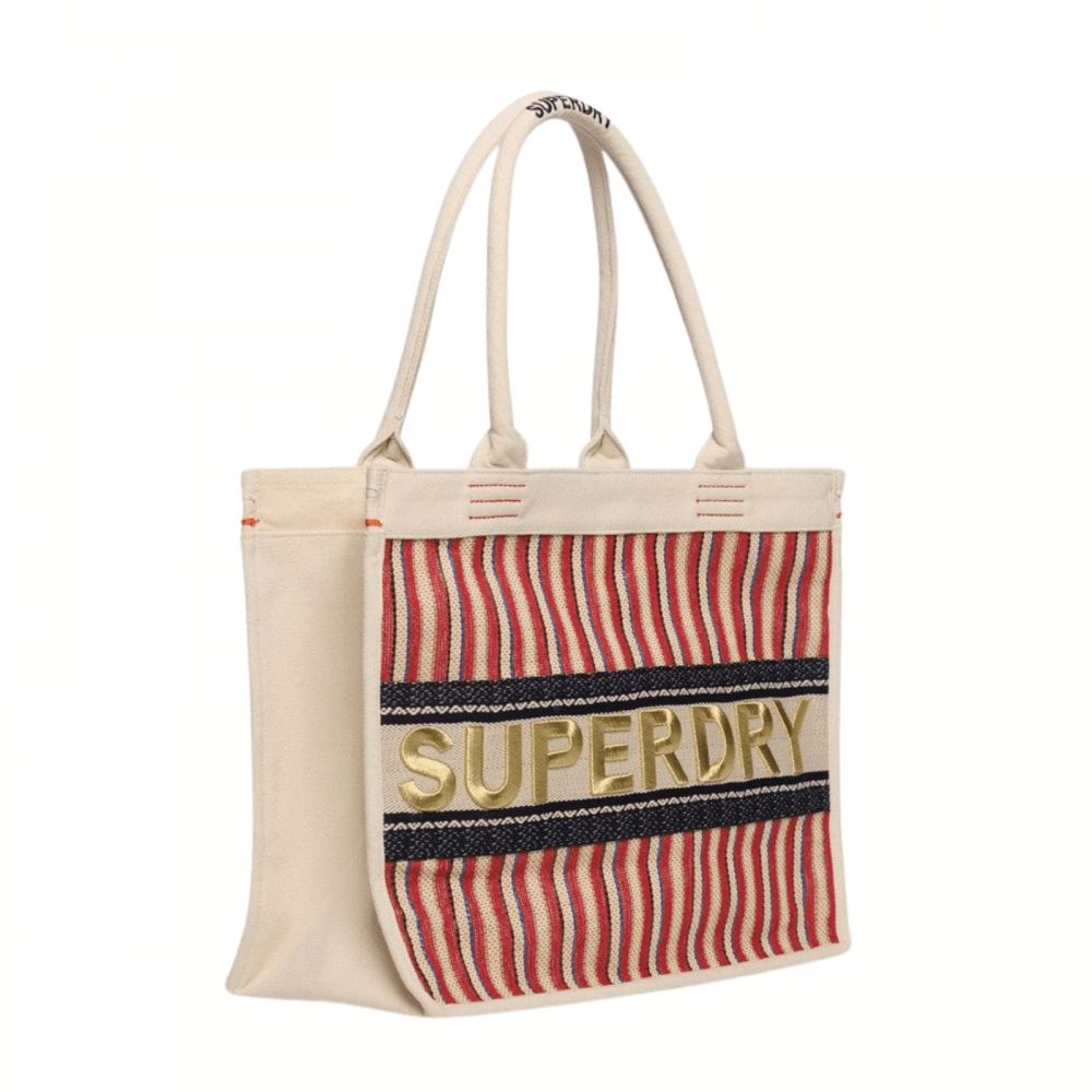 Superdry Luxe Embroidered Tote Bag