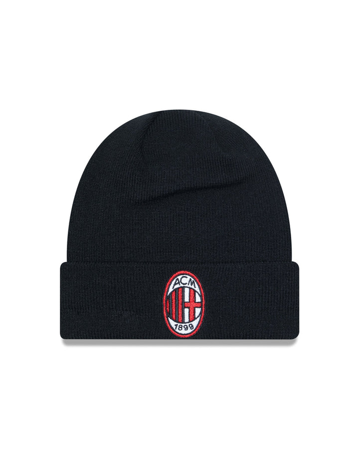 New Era AC Milan Black Cuff Knit Beanie Hat
