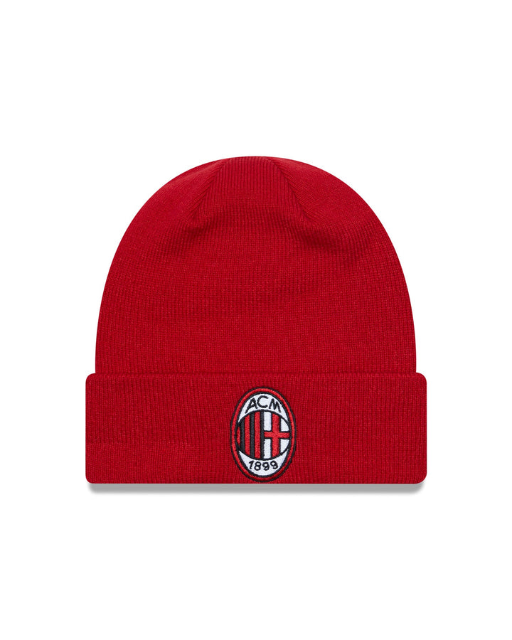 New Era AC Milan Red Cuff Knit Beanie Hat