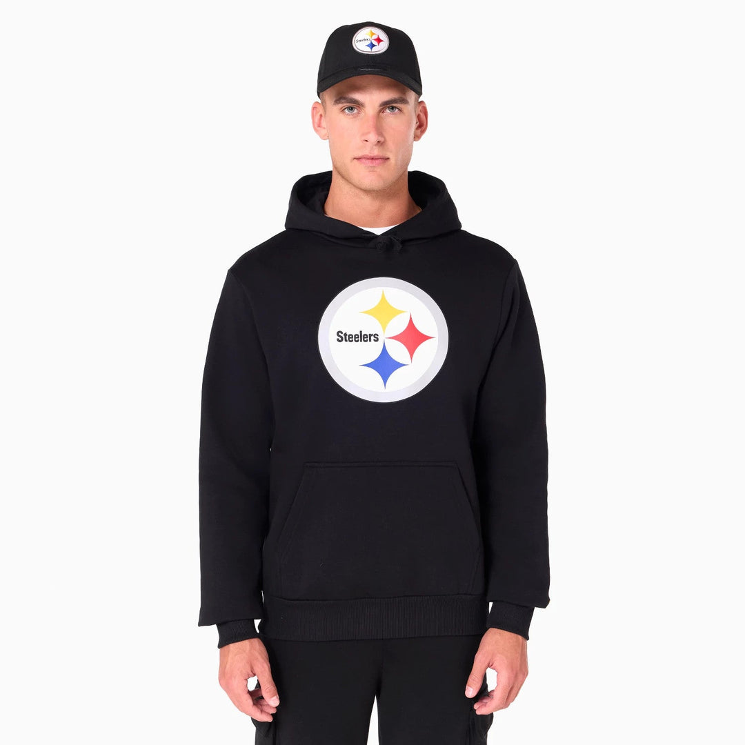 New Era Pittsburgh Steelers NFL Black Pullover Hoodie