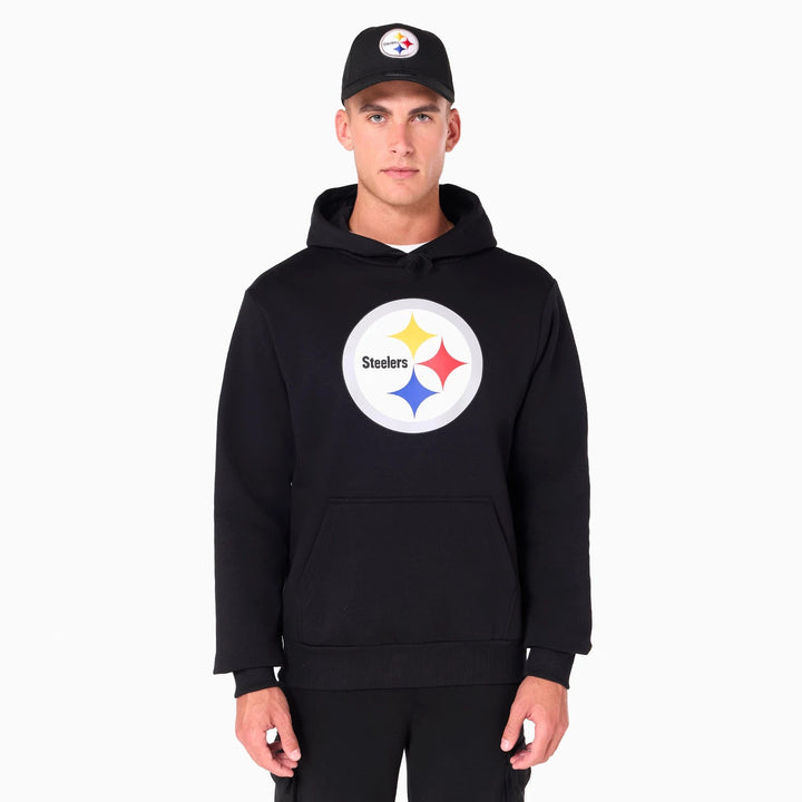 New Era Pittsburgh Steelers NFL Black Pullover Hoodie