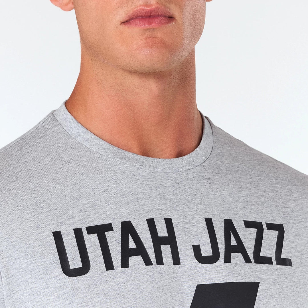New Era Utah Jazz NBA Grey T-Shirt