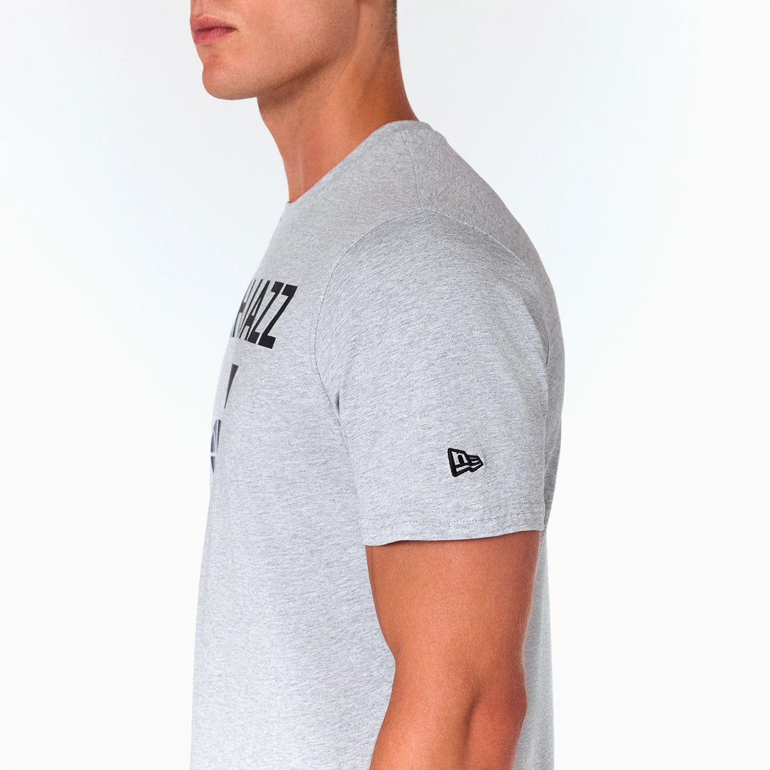 New Era Utah Jazz NBA Grey T-Shirt