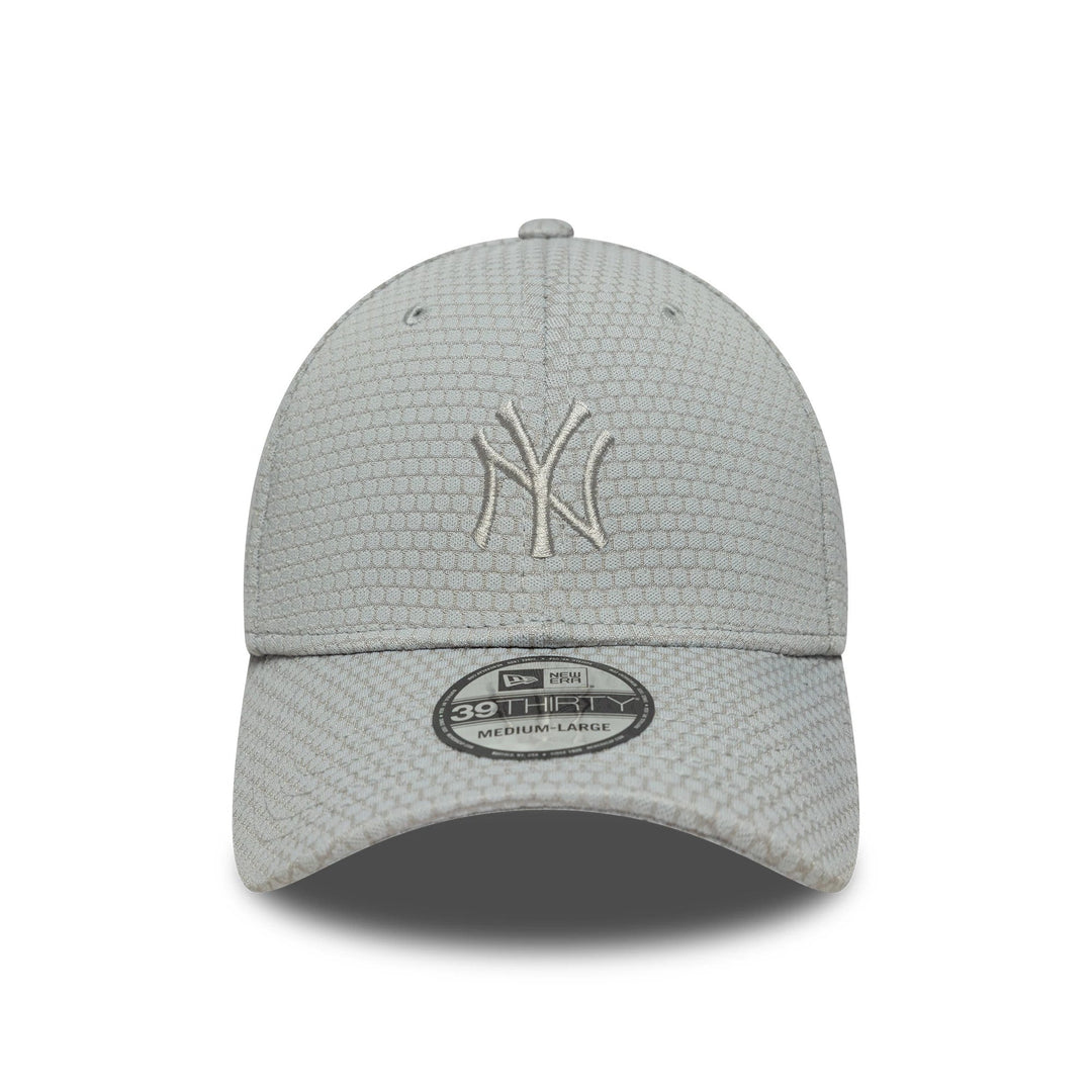 New Era New York Yankees MLB Mesh Grey 39THIRTY Stretch Fit Cap