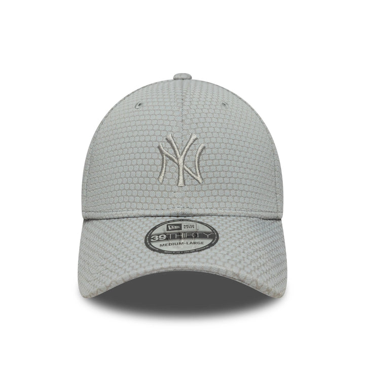 New Era New York Yankees MLB Mesh Grey 39THIRTY Stretch Fit Cap
