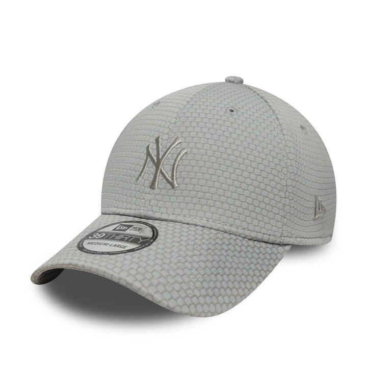New Era New York Yankees MLB Mesh Grey 39THIRTY Stretch Fit Cap