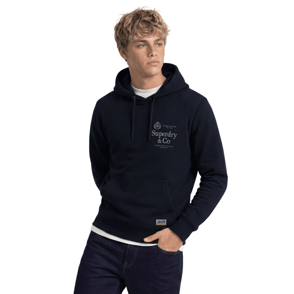 Superdry 1973 Company Relaxed Hoodie
