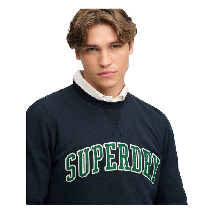 Superdry Athletic Applique Relaxed Crew Sweatshirt