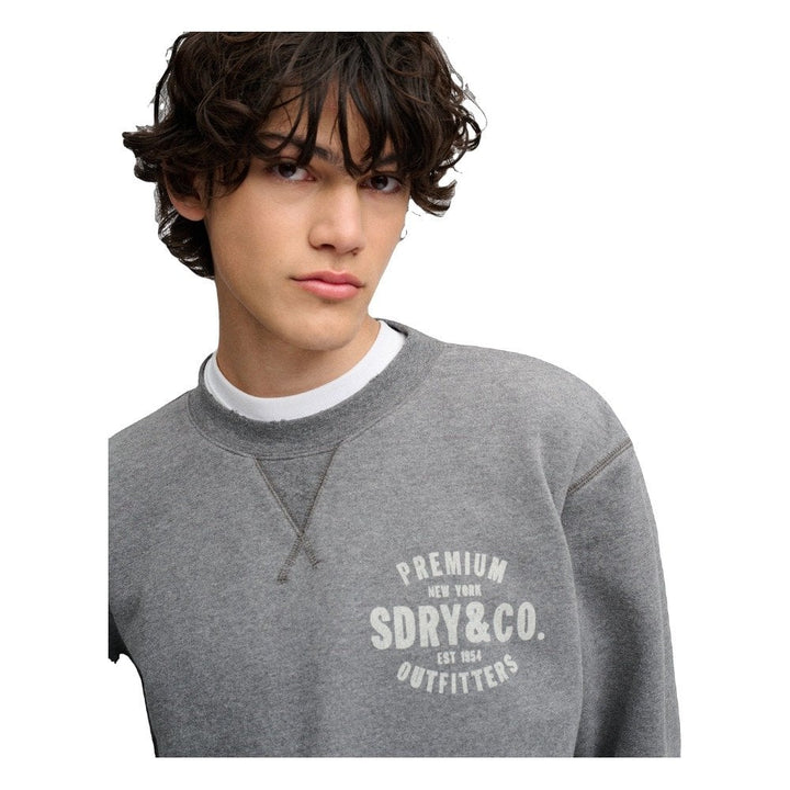 Superdry Block Text Crew Neck Sweatshirt
