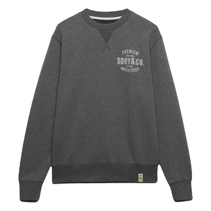 Superdry Block Text Crew Neck Sweatshirt