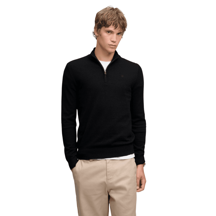 Superdry Essential Lightweight Wool Blend Half Zip Jumper