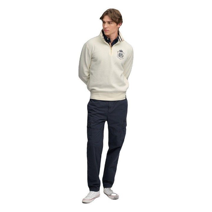 Superdry Gothic Varsity Half Zip Sweatshirt